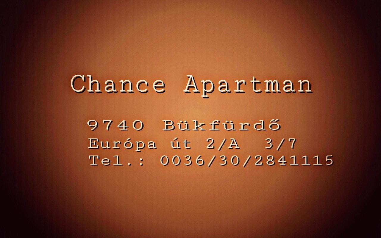 Chance Apartman Bukfurdo Экстерьер фото